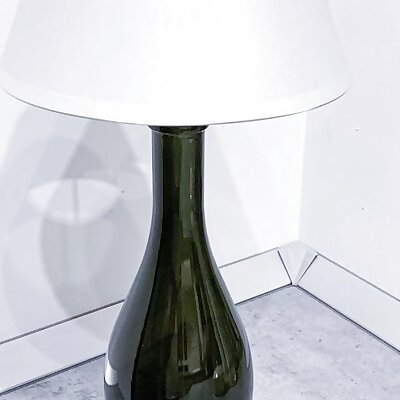 Lamp Adapter for bottle of wine