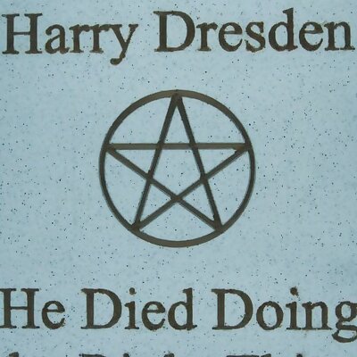 Dresden Files Accelerated  Harrys Tombstone