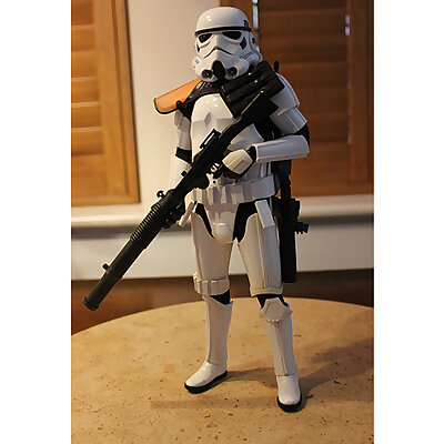 16 scale Star Wars Sand Trooper Backpack for Hot Toys Stormtrooper