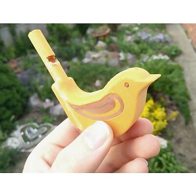Chirping Bird Whistle with decor