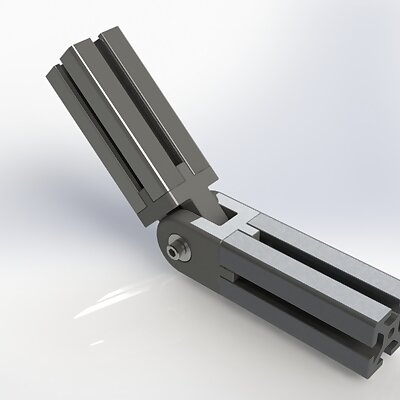 4040 Extrusion End Hinge