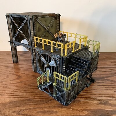 Scifi modular stairs for tabletop gaming