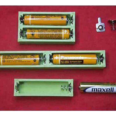 AAA Triple A Battery Boxes with Solder Terminals
