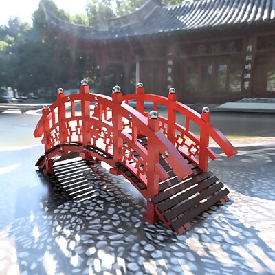 Traditional Japanese Bridge japan