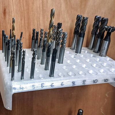 End Mill and Drill Bit Tool Holder