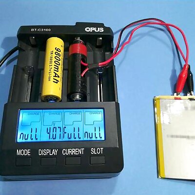 Dummy 18650 battery for charger