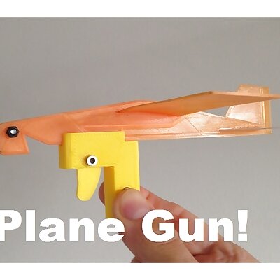 Plane Gun  For 3 Piece Airplane