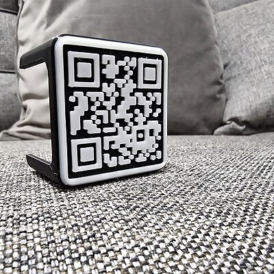 Ender 3  3 Pro XAxis Cover With Rick Roll QR Code