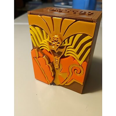 EXODIA themed deck box for YuGiOh!