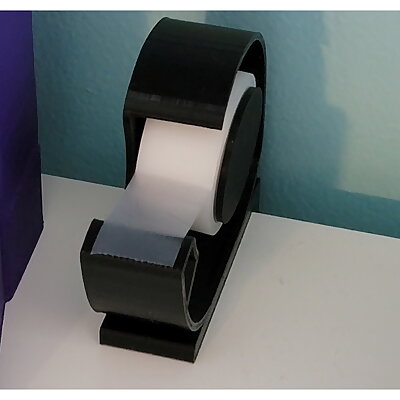Tape Dispenser with Table Clamp Reversed