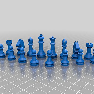 3D Printed Chess for 3 Players