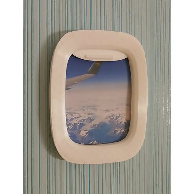 Airplane Window Picture Frame