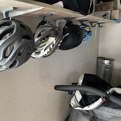 Fahrradhelm Halterung Bicycle helmet holder hanger  Universal Haken Hook