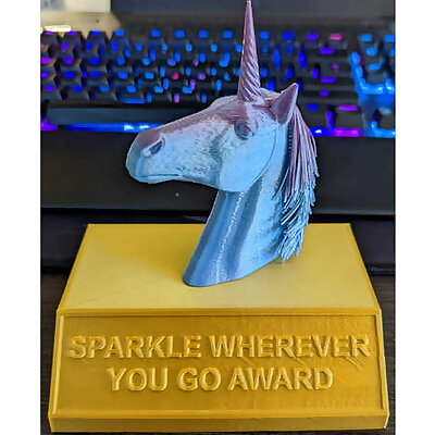 Sparkle Wherever You Go Award