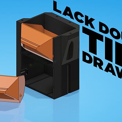 Lack Double Tilt Drawers