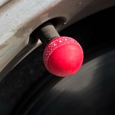cricket ball schrader valve dust cap
