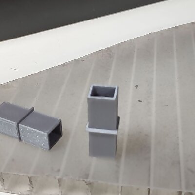 Rectangular Connectors for Corrugated Plastic Sheets