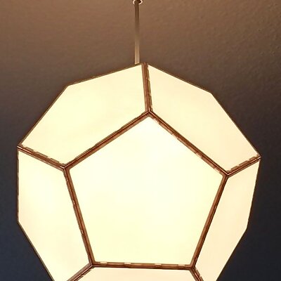Pentagon modular lamp