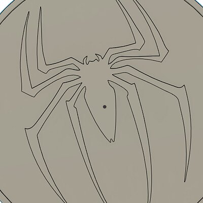 Spiderman Logo Keychain