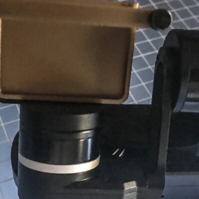 Yi 2k Cam to Feiyu Action Gimbal  GoPro Size Adapter