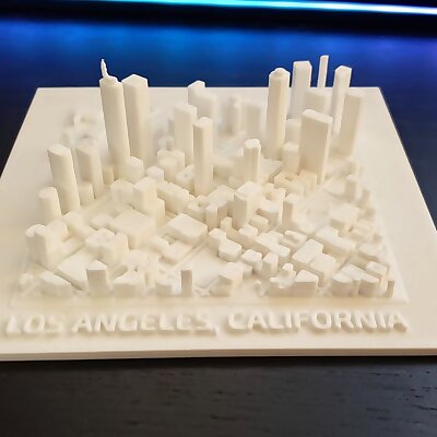 Los Angeles 3D Map