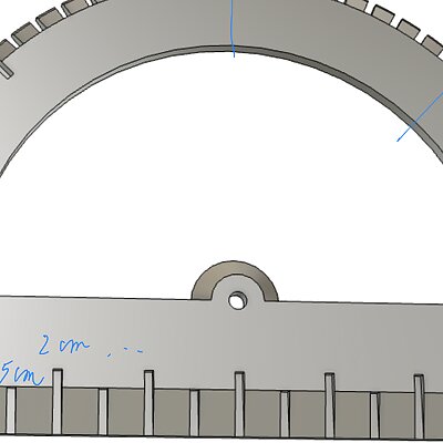 minimalistic rulerprotractor