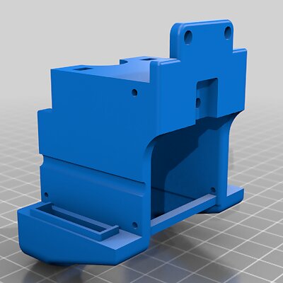 Sapphire Plus Mosquito Hotend Mount with ABL Support by ideagen3D