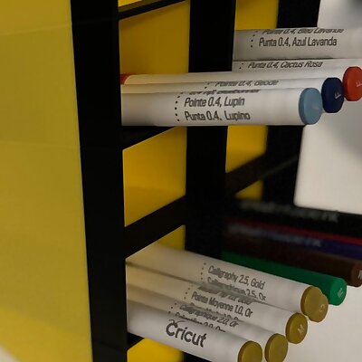 Pen shelf CircutOrganization