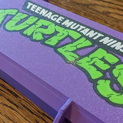 Teenage Mutant Ninja Turtles  Toy Box Inlay