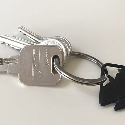 Inkscape keychain