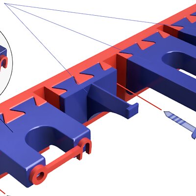 WallMounted Tool holder With multiple attchments