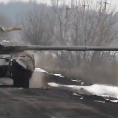 Iconic Ukrainian Tank