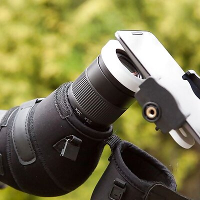 Spotting scope phone holder 55mm