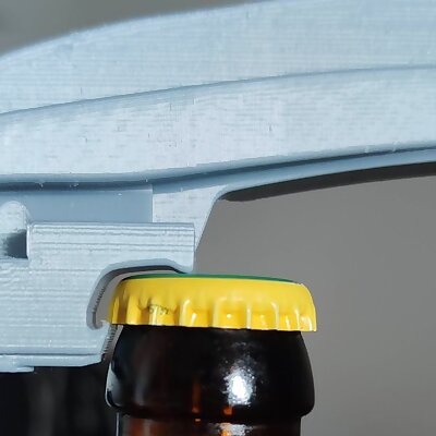 Laryngoscope bottle opener