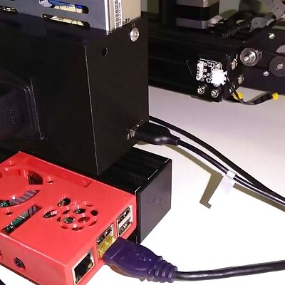 Ender 3 Pro PSU case with USB