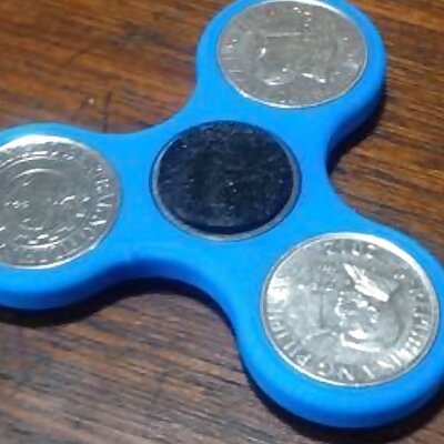 Coin Fidget Spinner Philippine 1 Peso coins