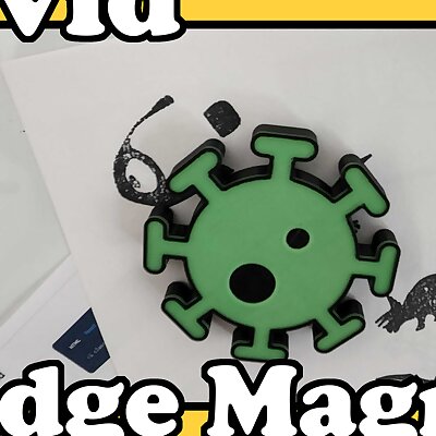 Covid Fridge Magnet