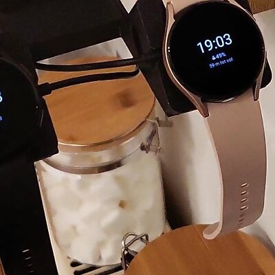 Samsung watch dual dock table mount with bolt
