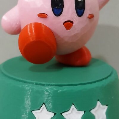 Kirby Gacha Figurine from Kirby and the Forgotten Land