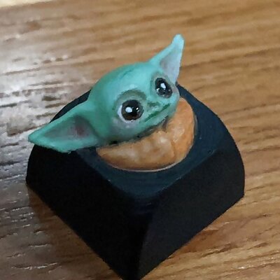 Grogu Keycap  The Mandalorian Baby Yoda