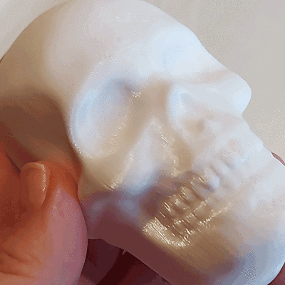 Skull for meatloaf foil pan