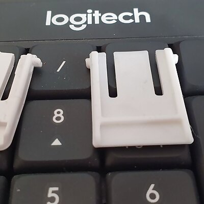 Logitech keyboard feet