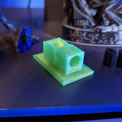 Silicone Bed Mod Tube Cutting Fixture for Prusa MK3S