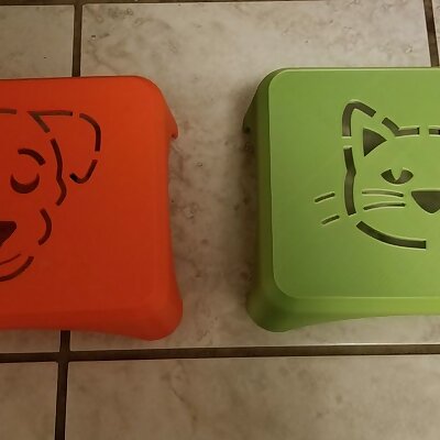 Pet Feeding Table 2 versions