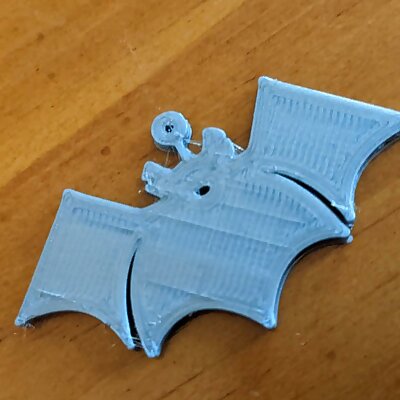 Bat Earrings  Keychain