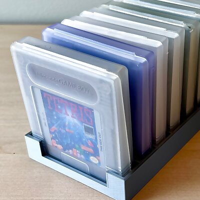 Gameboy cartridge tray