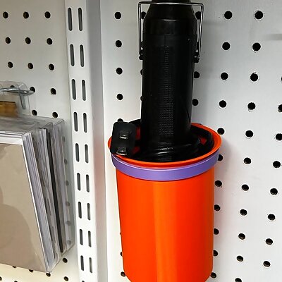 Peg Board CanisterCup Holder
