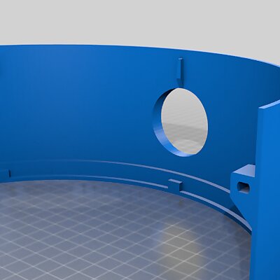 Round temp panel for 73mm Dehydrator Tray Extension