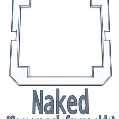 Finder Mask for Hasselblad  Naked version