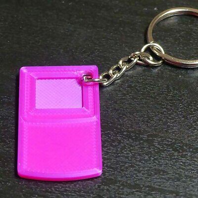 Game Boy Color Key Chain Charm